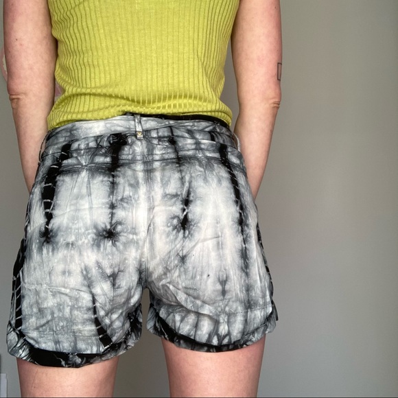 Habitual tie dye shorts black size 29 - Picture 2 of 6